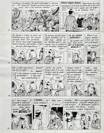 Pom - Piet Pienter en Bert Bibber - Planche originale