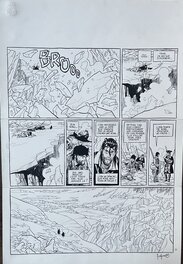 Matthieu Bonhomme - Le Marquis d'Anaon - Planche originale