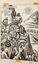John Buscema - Conan Splash ! Savage sword of Conan #87 p13 - Planche originale