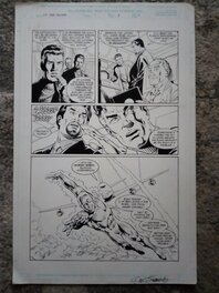 Dan Jurgens - Fantastic four domination factor / dan jurgens - Planche originale