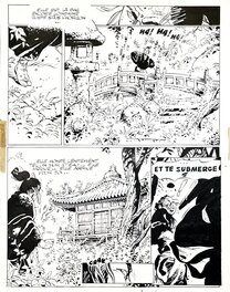 Marc Michetz - Kogaratsu, Le Protocole du mal - Planche originale