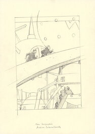 André Juillard - 2006 - Blake & Mortimer : Atlantis - Original art