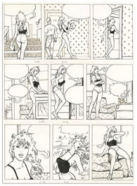 Milo Manara - Le Parfum de l'Invisible 1, planche 13 - Planche originale
