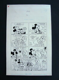 Claude Marin - Bebes DISNEY - Planche originale