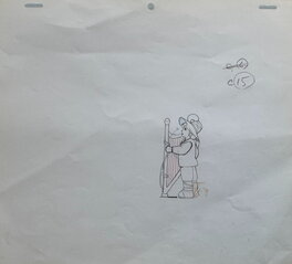 Osamu Desaki - Rémi sans famille - Planche originale