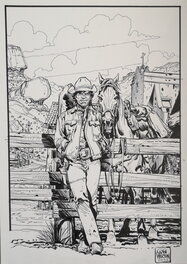 Colin Wilson - Blueberry - Original Illustration