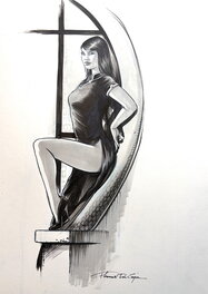 Thomas Du Caju - Ruby - Illustration originale