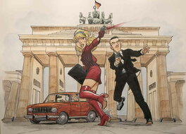 Ghyslain DUGUAY - Ghyslain Duguay MacGuffin and Alan Smithee - Illustration originale