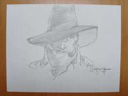 Mike Kaluta - The Shadow, convention sketch - Illustration originale