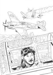 Frédéric Marniquet - Mystères en Birmanie - Original Illustration