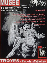 Musée Di MARCO L'OEUVRE DU DESSIN DE FAITS DIVERS DANS LA PRESSE .