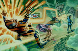 Steve Rude - Nexus: The Death of the Colonel - Original Illustration