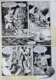 César Spadari - Spadari, The Phantom#1354, The Pirate Queen, planche n°19, 2003. - Planche originale