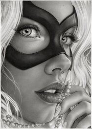 Mark Eugene - Black Cat - Illustration originale