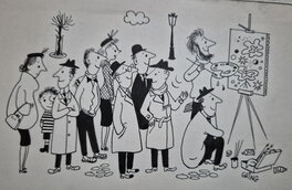 Robert Gring - Le peintre de Robert GRING (Pif) - Original Illustration