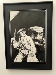 Stefano Carloni - "Dans l'étau du chasseur" - Original Cover