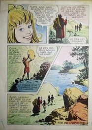 Ferdinando Tacconi - Yataca - planche finale du Soleil du tigre - parution dans Yataca n°15 (Mon journal) - Comic Strip