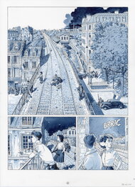 Dominique Bertail - Madeleine, Résistante tome 4 – Planche originale 12 - Planche originale