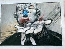 Enki Bilal - Le SOMMEIL DU MONSTRE Docteur warhole Case - Œuvre originale