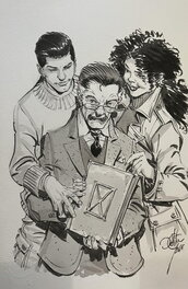 Giulio De Vita - Illustration pour le Décalogue - Original Illustration