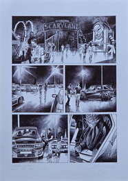 Alessio Fortunato - Dampyr 292  'La casa della paura' tavola 39 - Planche originale