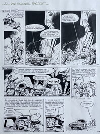 Jean-Claude Fournier - Fournier - Spirou "Des Haricots Partout" Planche 22 - Comic Strip