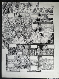 Olivier Ledroit - Ghorghor Bey P.62 - Planche originale