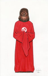 Renaud Roche - Les Guerres de Lucas - dessin original R14 - Illustration originale