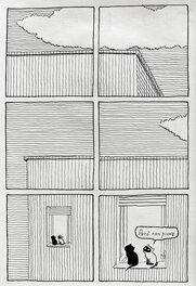 Giacomo Nanni - Chroniquettes - Le nuage, page 2/2 - Planche originale