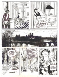 Paul Gillon - Paul Gillon , La Survivante - Planche originale