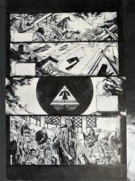 Cyril Pontet - Pontet, Cyril - Chroniques de la Lune Noire T14 - La Fin des Temps - 2008 - Planche originale