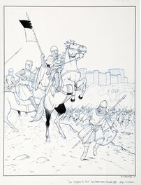 Marco Venanzi - Jhen ( Les voyages de ... ) - Les templiers - Original Cover