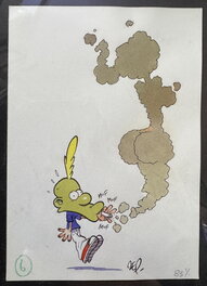 Zep - " Le pétard ! " - Original Illustration