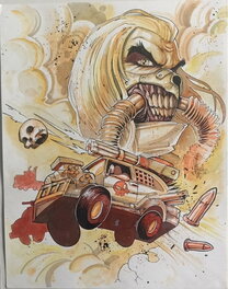 Vinz El Tabanas - Mad Max - Illustration originale