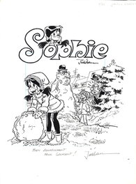 Jidéhem - Jidéhem : Sophie tome 8 couverture - Couverture originale