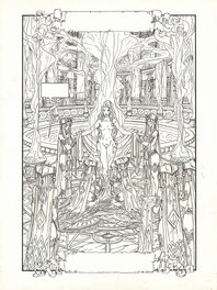 Olivier Ledroit - Chroniques de la lune noire - HS - Page 1 - Planche originale