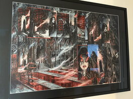 Olivier Ledroit - Double page - Hellfire Club - Planche originale