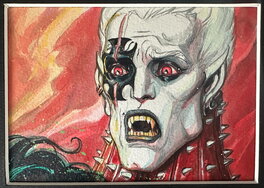 Olivier Ledroit - Requiem, Chevalier Vampire: la Chute de Dracula, P5 case 1 - Planche originale