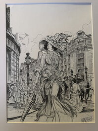 Paolo Martinello - Couverture de l'album Mata Hari - Couverture originale