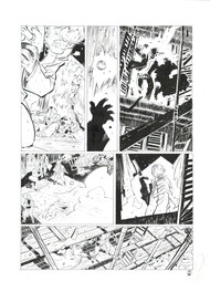 Pierre Alary - Pierre Alary - Silas Corey tome 4 p. 33 - Planche originale