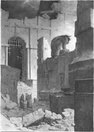 Paul et Gaétan Brizzi - L'enfer de Dante - Le Minotaure - Planche originale