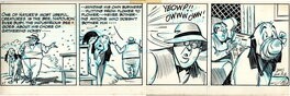 Cliff McBride - Napoleon & Uncle Elby - Striscia 1953 - Planche originale