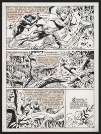 Vítor Péon - Yataca le fils du Soleil - Planche originale