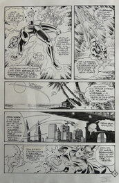 Ciro Tota - Tota, Photonik#28, Spidey#32, Le monstre des abysses, La gemme, planche n°18, 1982. - Planche originale