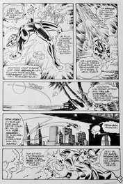 Ciro Tota - Tota, Photonik#28, Spidey#32, Le monstre des abysses, La gemme, planche n°18, 1982. - Planche originale