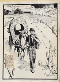 Sergio Mulko - Rod western - Planche originale