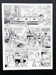 Patrice Pellerin - L'EPERVIER, planche 35 - Planche originale