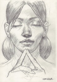 Tanino Liberatore - Portrait de femme - E - Illustration originale