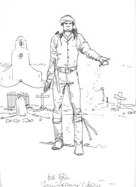 2011 - Dédicace - Christian Rossi - WEST (Tome 6)