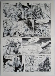 Jeff Broeckx - Bessy Natuurkommando - De Mijn - Planche originale